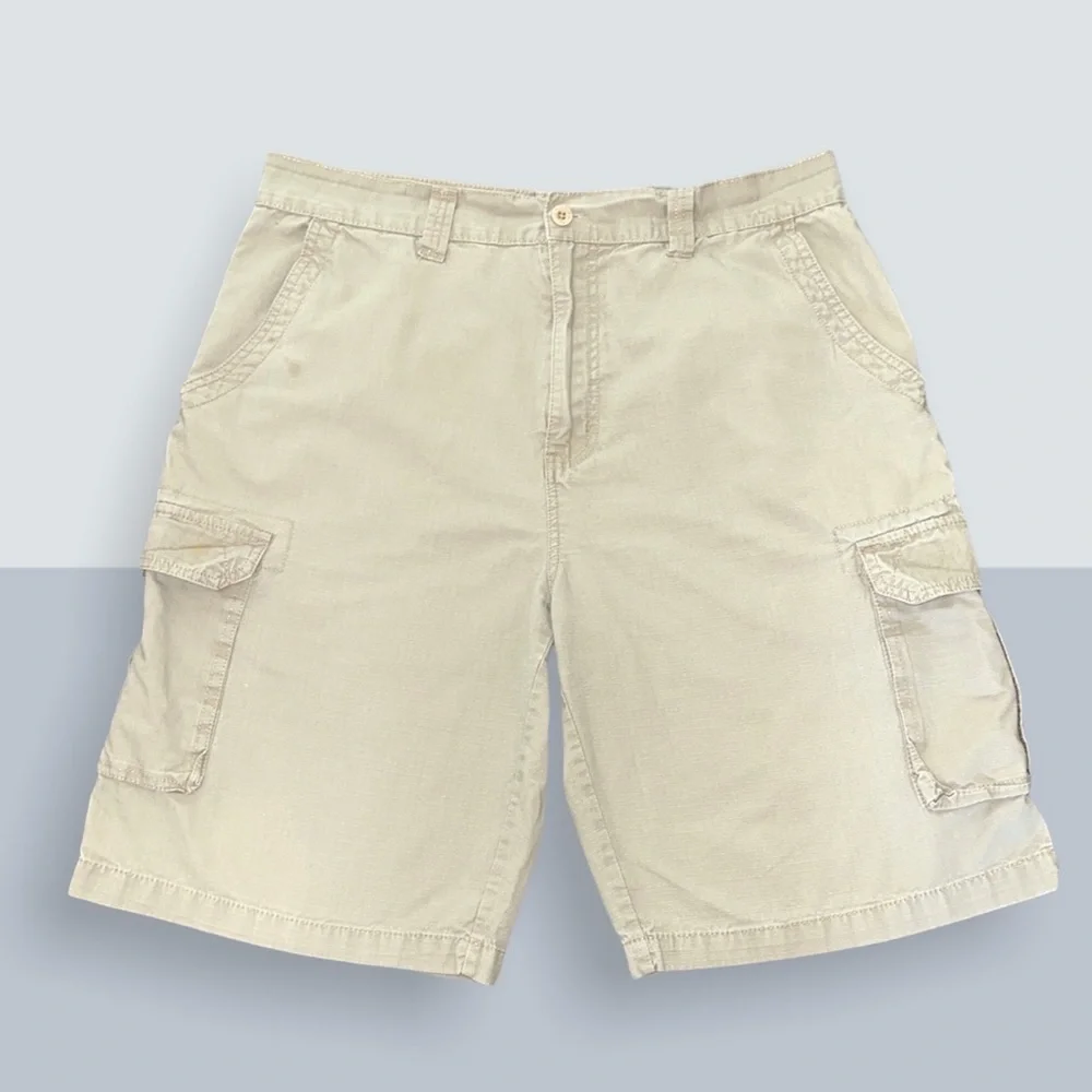 Beverly Hill Polo Club men’s khaki cargo shorts - Picture 14 of 14